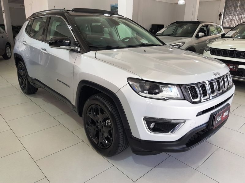 JEEP COMPASS 2.0 16V FLEX LIMITED AUTOMÁTICO 2018/2018 ADVANT AUTOMÓVEIS CAXIAS DO SUL / Carros no Vale