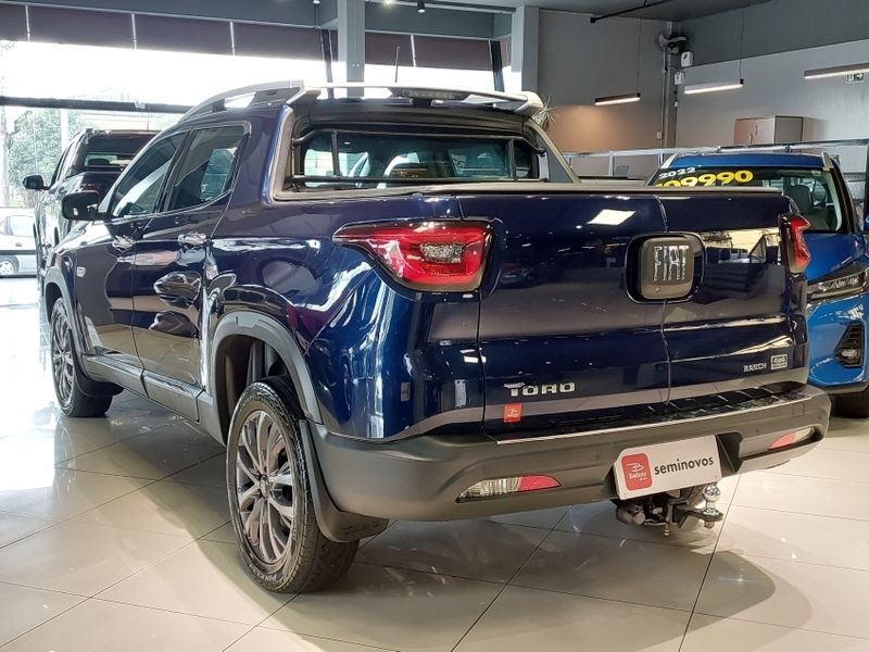 Fiat TORO 2.0 16V TURBO DIESEL RANCH 4WD AT9 2022/2022 BETIOLO NOVOS E SEMINOVOS LAJEADO / Carros no Vale