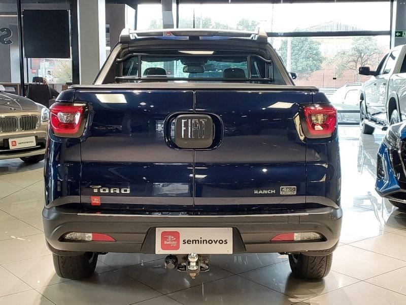 Fiat TORO 2.0 16V TURBO DIESEL RANCH 4WD AT9 2022/2022 BETIOLO NOVOS E SEMINOVOS LAJEADO / Carros no Vale