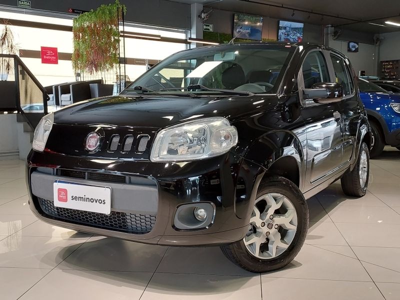 Fiat UNO 1.0 EVO VIVACE 8V FLEX 4P MANUAL 2013/2014 BETIOLO NOVOS E SEMINOVOS LAJEADO / Carros no Vale