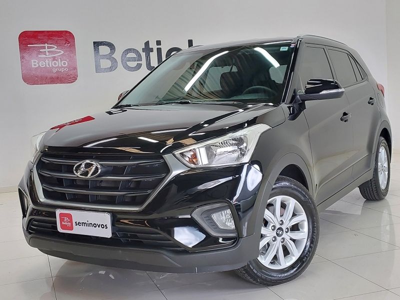 Hyundai CRETA 1.6 16V FLEX ACTION AUTOMÁTICO 2021/2022 BETIOLO NOVOS E SEMINOVOS LAJEADO / Carros no Vale