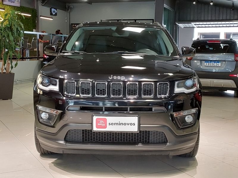 JEEP COMPASS 2.0 16V FLEX LONGITUDE AUTOMÁTICO 2019/2019 BETIOLO NOVOS E SEMINOVOS LAJEADO / Carros no Vale