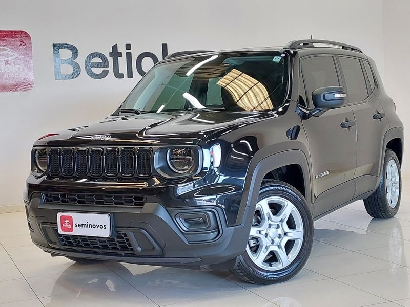 JEEP RENEGADE 1.3 T270 TURBO FLEX AT6 2023/2024 BETIOLO NOVOS E SEMINOVOS LAJEADO / Carros no Vale