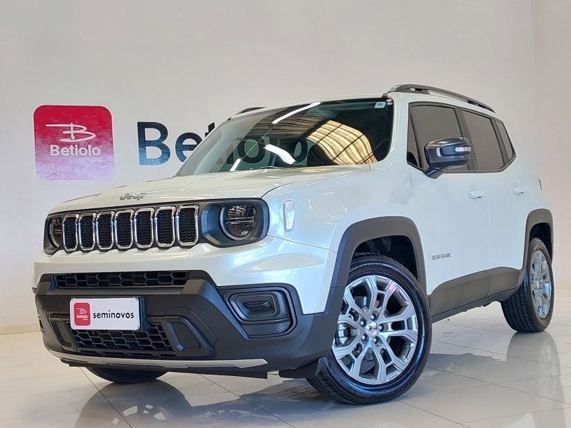 JEEP RENEGADE 1.3 T270 TURBO FLEX LONGITUDE AT6 2024/2025 BETIOLO NOVOS E SEMINOVOS LAJEADO / Carros no Vale