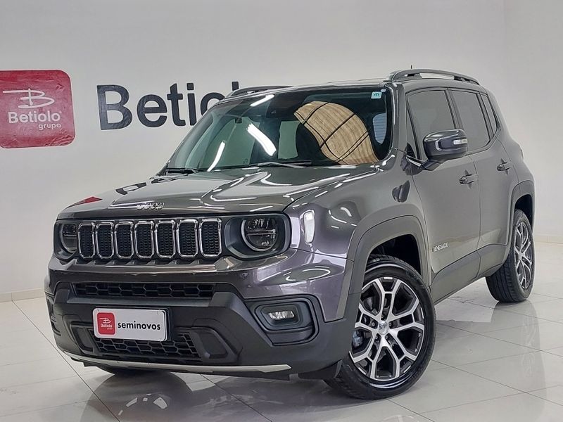 JEEP RENEGADE 1.3 T270 TURBO FLEX LONGITUDE AT6 2022/2022 BETIOLO NOVOS E SEMINOVOS LAJEADO / Carros no Vale