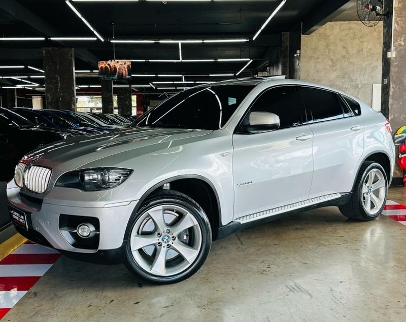 BMW X6 4.4 50I 4X4 COUPÉ 8 CILINDROS 32V BI-TURBO GASOLINA 4P AUTOMÁTICO 2008/2009 CASTELLAN E TOMAZONI MOTORS CAXIAS DO SUL / Carros no Vale