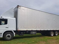 Mercedes-Benz Atego 2425 3-Eixos Leito Baú 2010/2011 CAMINHÕES & CAMIONETAS PASSO FUNDO / Carros no Vale