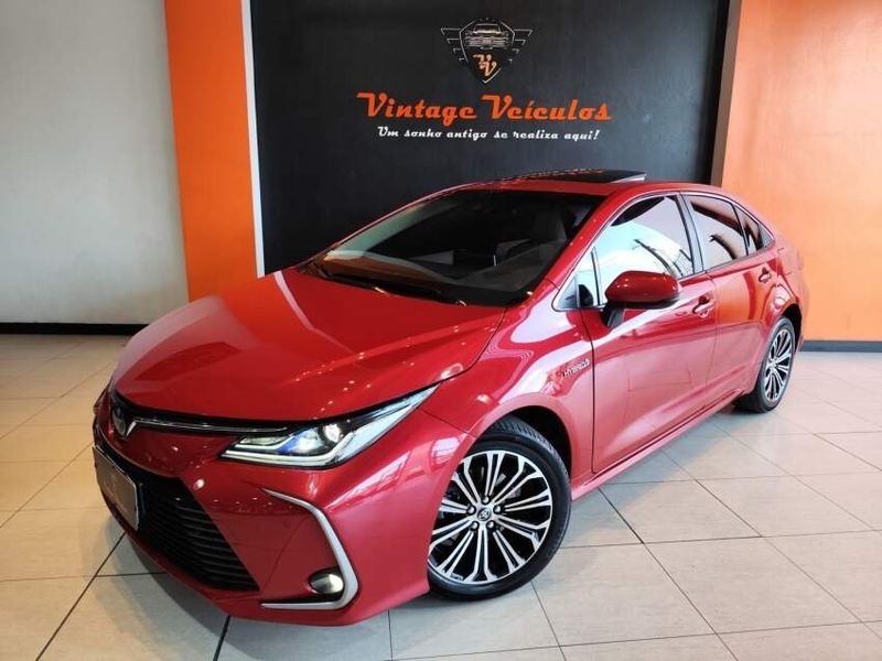 Toyota COROLLA 1.8 VVT-I HYBRID FLEX ALTIS PREMIUM CVT 2021/2022 VINTAGE VEÍCULOS CAXIAS DO SUL / Carros no Vale