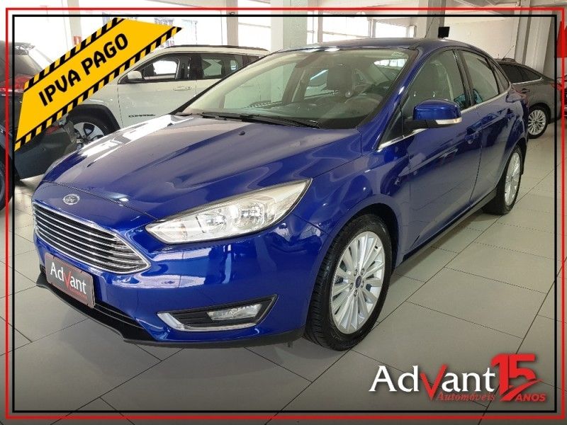 Ford FOCUS 2.0 TITANIUM FASTBACK 16V FLEX 4P POWERSHIFT 2015/2016 ADVANT AUTOMÓVEIS CAXIAS DO SUL / Carros no Vale