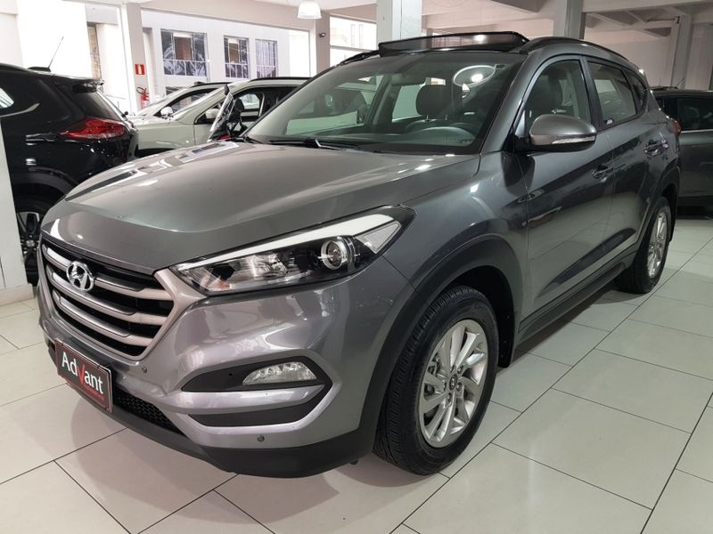 Hyundai TUCSON 1.6 16V T-GDI GASOLINA GLS ECOSHIFT 2017/2018 ADVANT AUTOMÓVEIS CAXIAS DO SUL / Carros no Vale