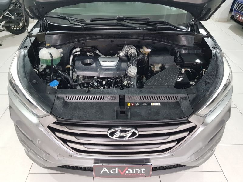Hyundai TUCSON 1.6 16V T-GDI GASOLINA GLS ECOSHIFT 2017/2018 ADVANT AUTOMÓVEIS CAXIAS DO SUL / Carros no Vale