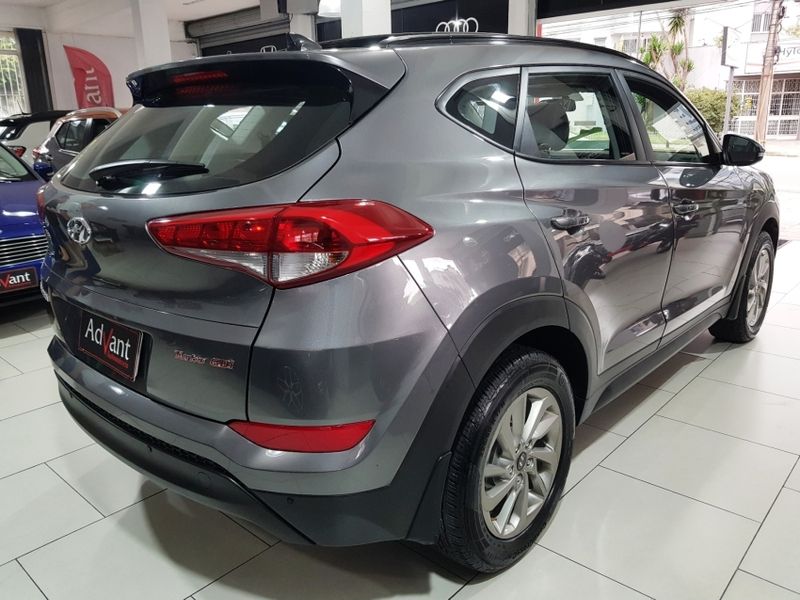 Hyundai TUCSON 1.6 16V T-GDI GASOLINA GLS ECOSHIFT 2017/2018 ADVANT AUTOMÓVEIS CAXIAS DO SUL / Carros no Vale