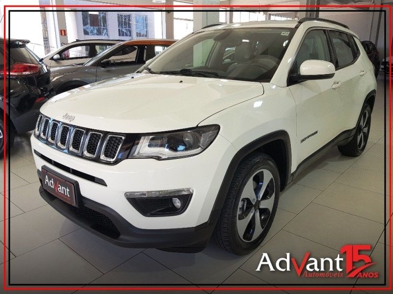 JEEP COMPASS 2.0 16V FLEX LONGITUDE AUTOMÁTICO 2018/2018 ADVANT AUTOMÓVEIS CAXIAS DO SUL / Carros no Vale