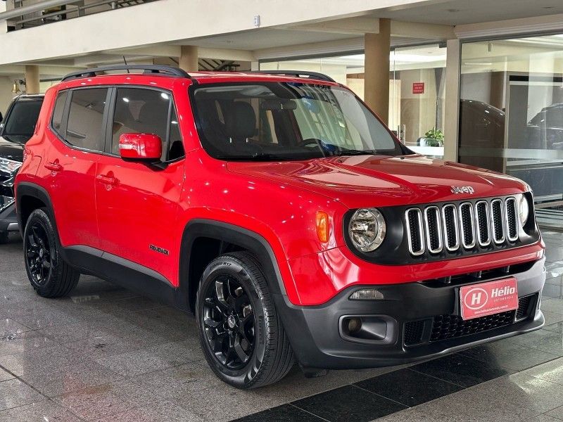 Jeep RENEGADE LONGITUDE 1.8 2016 HÉLIO AUTOMÓVEIS LAJEADO / Carros no Vale