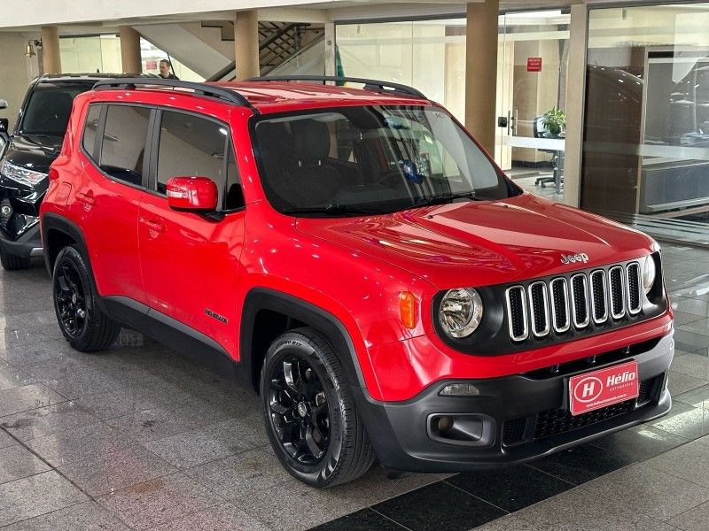 Jeep RENEGADE LONGITUDE 1.8 2016 HÉLIO AUTOMÓVEIS LAJEADO / Carros no Vale