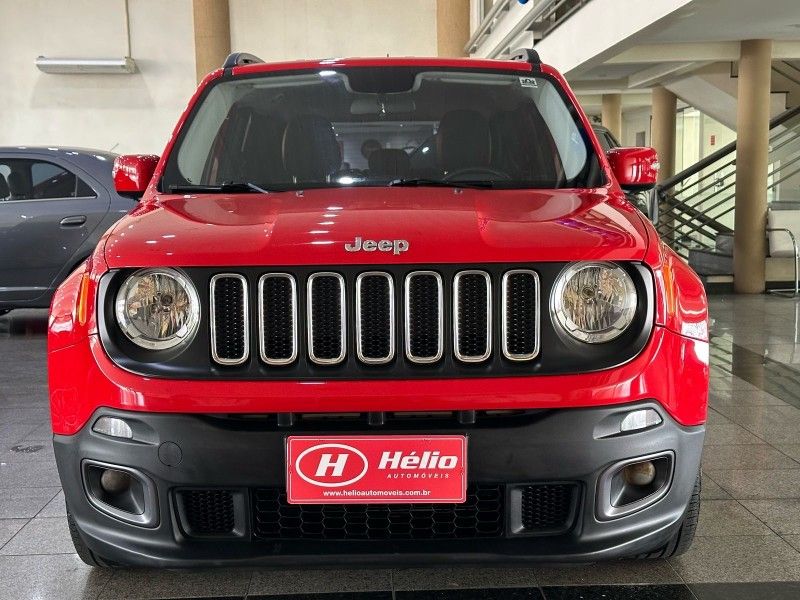 Jeep RENEGADE LONGITUDE 1.8 2016 HÉLIO AUTOMÓVEIS LAJEADO / Carros no Vale