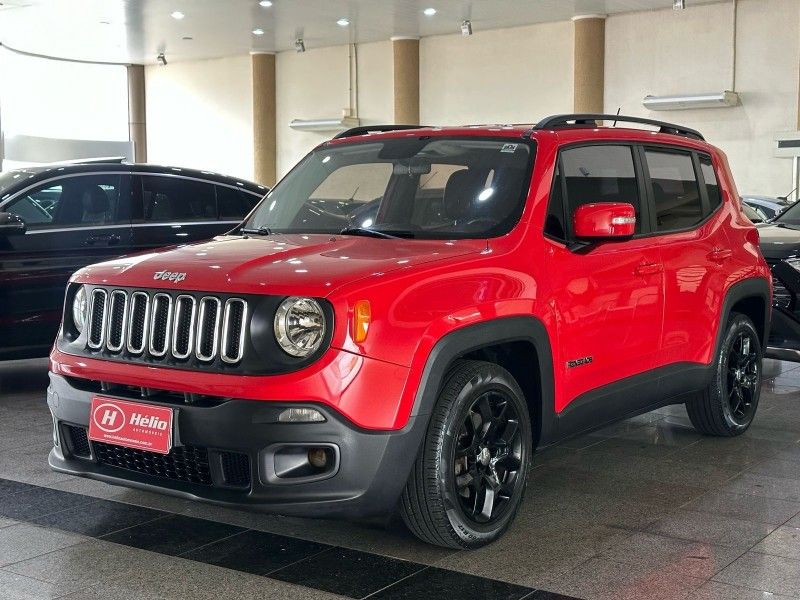 Jeep RENEGADE LONGITUDE 1.8 2016 HÉLIO AUTOMÓVEIS LAJEADO / Carros no Vale