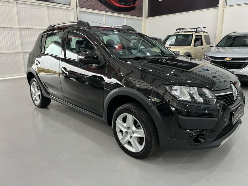 Renault Sandero Stex 16m 2018/2019 SIM AUTOMÓVEIS ROLANTE / Carros no Vale