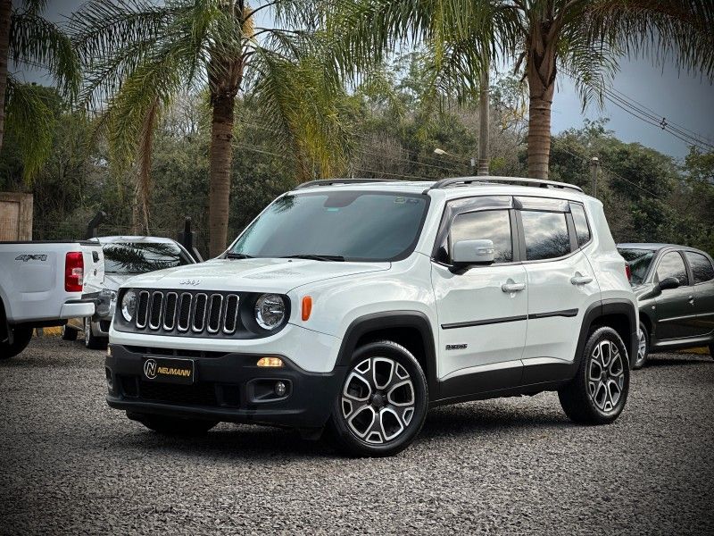 Jeep RENEGADE LONGITUDE 1.8 16V 2018 NEUMANN VEÍCULOS ARROIO DO MEIO / Carros no Vale