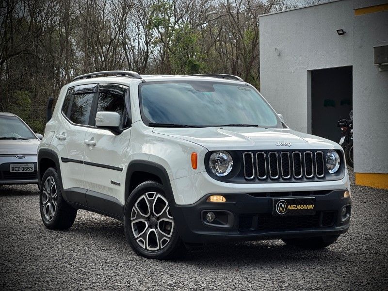 Jeep RENEGADE LONGITUDE 1.8 16V 2018 NEUMANN VEÍCULOS ARROIO DO MEIO / Carros no Vale
