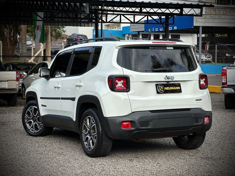 Jeep RENEGADE LONGITUDE 1.8 16V 2018 NEUMANN VEÍCULOS ARROIO DO MEIO / Carros no Vale