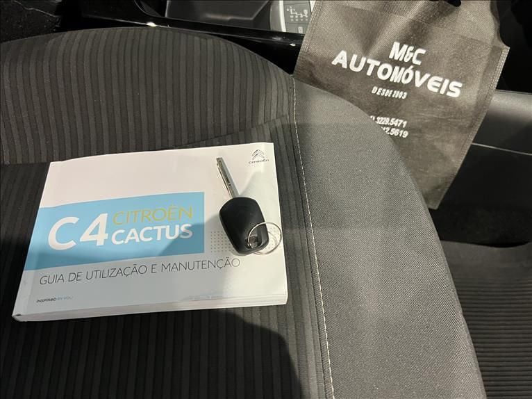 CITROËN C4 CACTUS 1.6 VTI 120 Feel Eat6 2022/2023 M&C AUTOMÓVEIS CAXIAS DO SUL / Carros no Vale