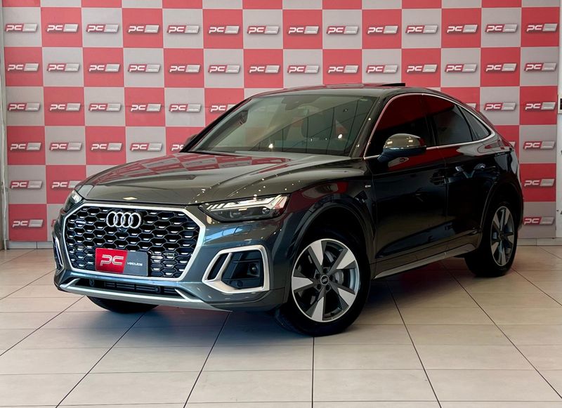 Audi Q5 Sportback S-Line 2.0 TFSI Quat.S-Tron 2021/2022 PC VEÍCULOS SANTA CRUZ DO SUL / Carros no Vale