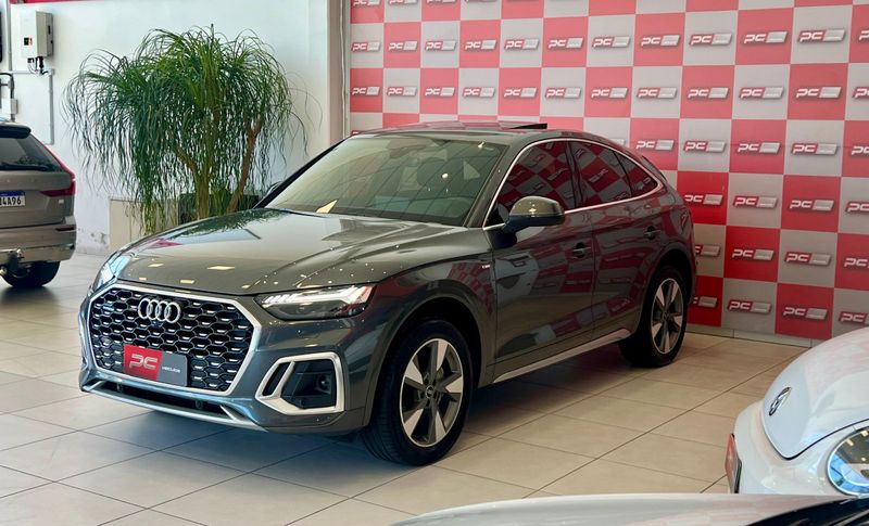 Audi Q5 Sportback S-Line 2.0 TFSI Quat.S-Tron 2021/2022 PC VEÍCULOS SANTA CRUZ DO SUL / Carros no Vale