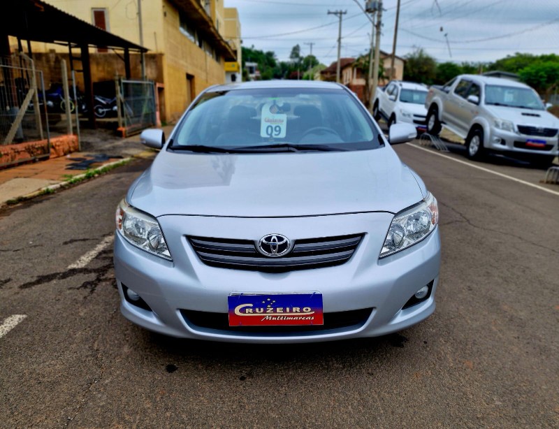 TOYOTA COROLLA 1.8 XEI 16V FLEX 4P AUTOMÁTICO 2009/2009 CRUZEIRO MULTIMARCAS CRUZEIRO DO SUL / Carros no Vale
