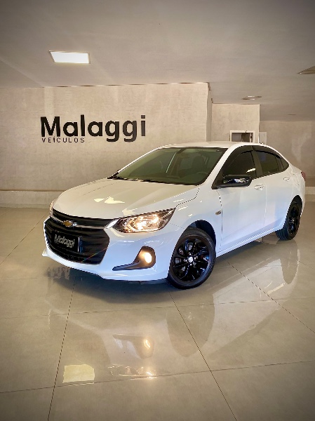 CHEVROLET ONIX 1.0 TURBO FLEX LT MANUAL 2020/2020 MALAGGI VEÍCULOS ENCANTADO / Carros no Vale