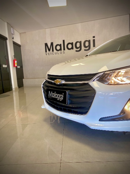 CHEVROLET ONIX 1.0 TURBO FLEX LT MANUAL 2020/2020 MALAGGI VEÍCULOS ENCANTADO / Carros no Vale
