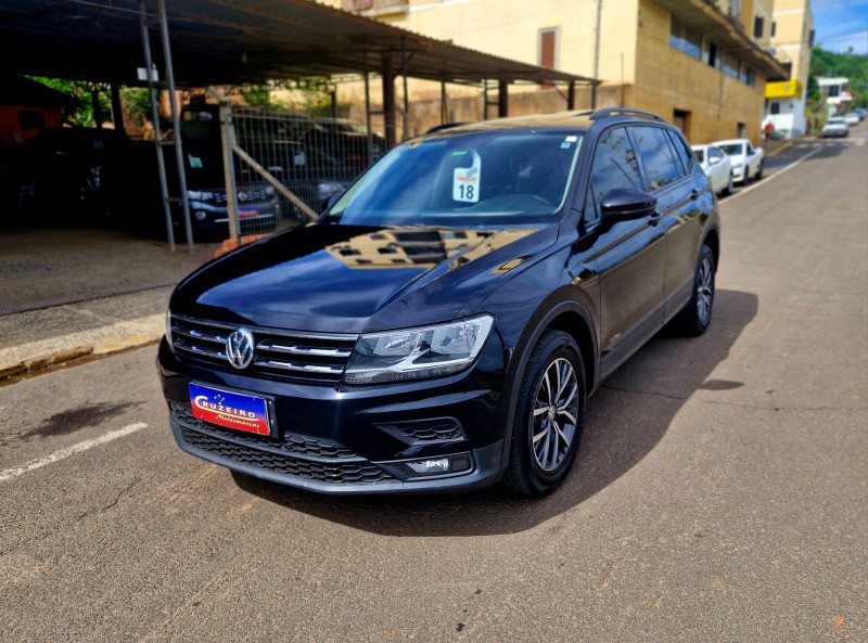 VOLKSWAGEN TIGUAN 1.4 ALLSPACE 250 TSI 2018/2018 CRUZEIRO MULTIMARCAS CRUZEIRO DO SUL / Carros no Vale