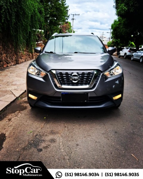 NISSAN KICKS 1.6 16V S XTRONIC 2018/2018 STOPCAR MULTIMARCAS ESTRELA / Carros no Vale