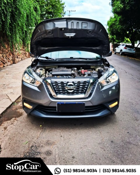 NISSAN KICKS 1.6 16V S XTRONIC 2018/2018 STOPCAR MULTIMARCAS ESTRELA / Carros no Vale