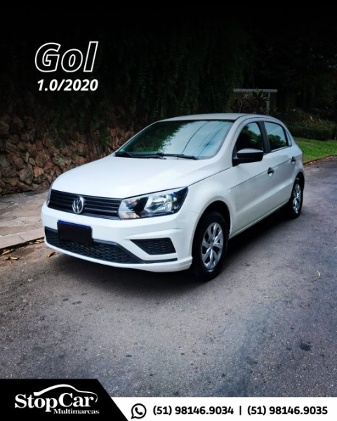 VOLKSWAGEN GOL 1.0L MC4 2020/2020 STOPCAR MULTIMARCAS ESTRELA / Carros no Vale