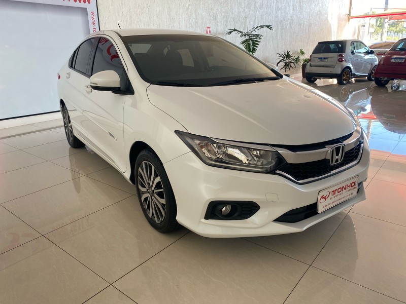 HONDA CITY SEDAN EX 1.5 FLEX 16V 4P AUT. 2018/2019 TONHO AUTOMÓVEIS LAJEADO / Carros no Vale