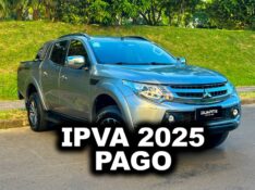 MITSUBISHI L200 TRITON 2.4 16V TURBO DIESEL SPORT HPE-S CD 4P 4X4 AUTOMÁTICO 2019/2020 DUARTE VEÍCULOS PORTO ALEGRE / Carros no Vale