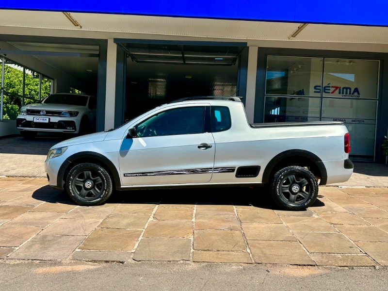 VOLKSWAGEN SAVEIRO TROOPER 1.6 MI TOTAL 8V CE 2011/2012 SÉTIMA VEÍCULOS GUAPORÉ / Carros no Vale