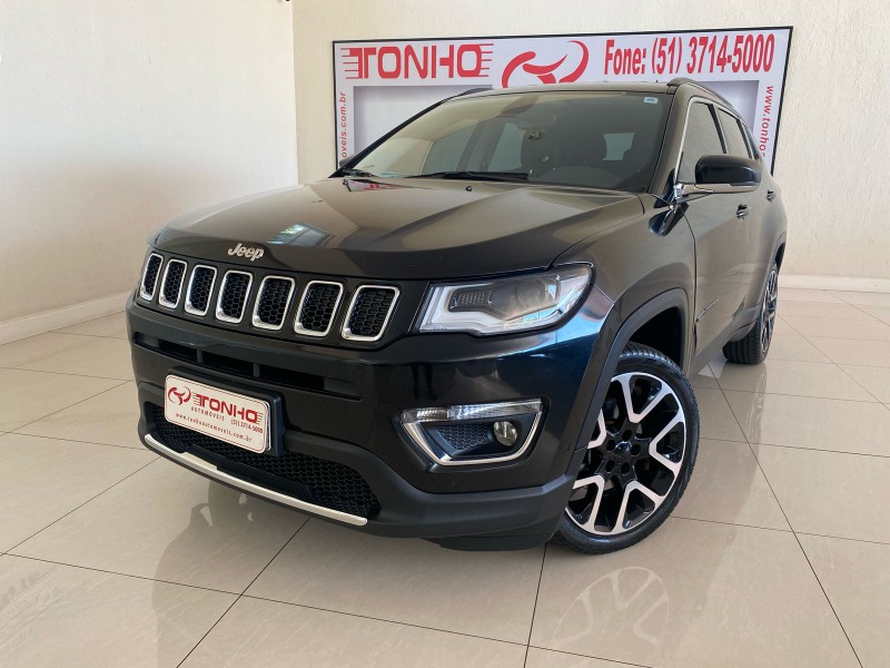 JEEP COMMANDER LIMITED TD380 2.0 4X4 DIE.AUT. 2018/2019 TONHO AUTOMÓVEIS LAJEADO / Carros no Vale