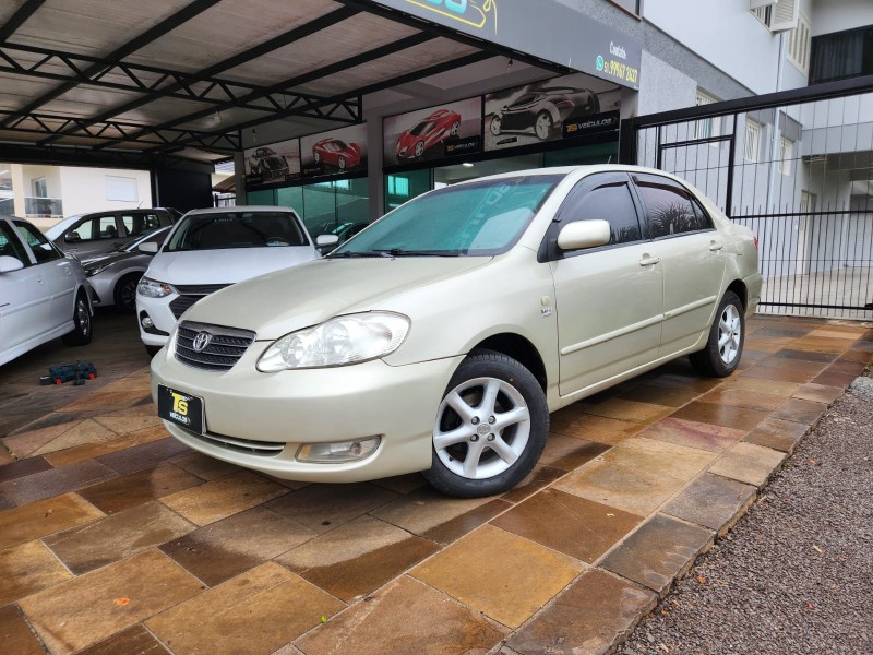 TOYOTA COROLLA XLI 1.8 2007/2008 TS VEÍCULOS ANTA GORDA / Carros no Vale