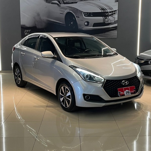 HYUNDAI HB20S 1.6 PREMIUM 2018/2019 JM AUTOMÓVEIS VENÂNCIO AIRES / Carros no Vale