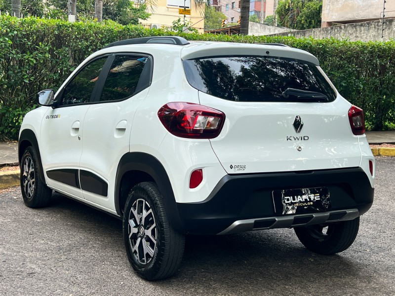 RENAULT KWID 1.0 OUTSIDER 2021/2022 DUARTE VEÍCULOS PORTO ALEGRE / Carros no Vale