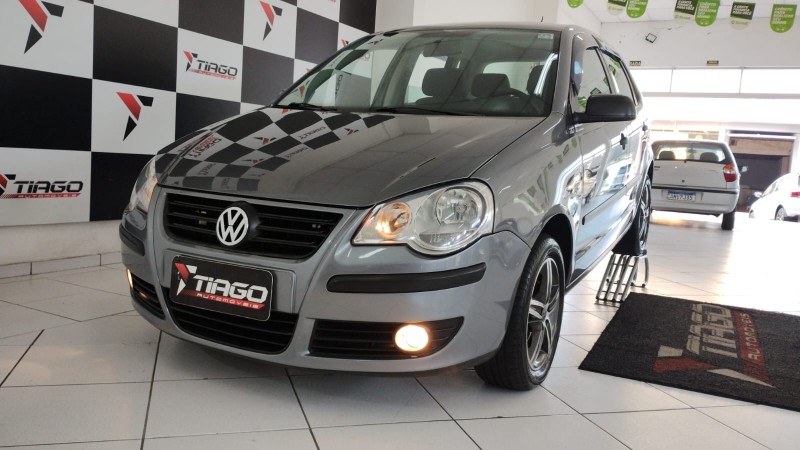 VOLKSWAGEN POLO HATCH 1.6 2008/2008 TIAGO AUTOMÓVEIS VENÂNCIO AIRES / Carros no Vale