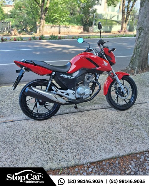 HONDA MOTOS CG 160 FAN 2024/2024 STOPCAR MULTIMARCAS ESTRELA / Carros no Vale