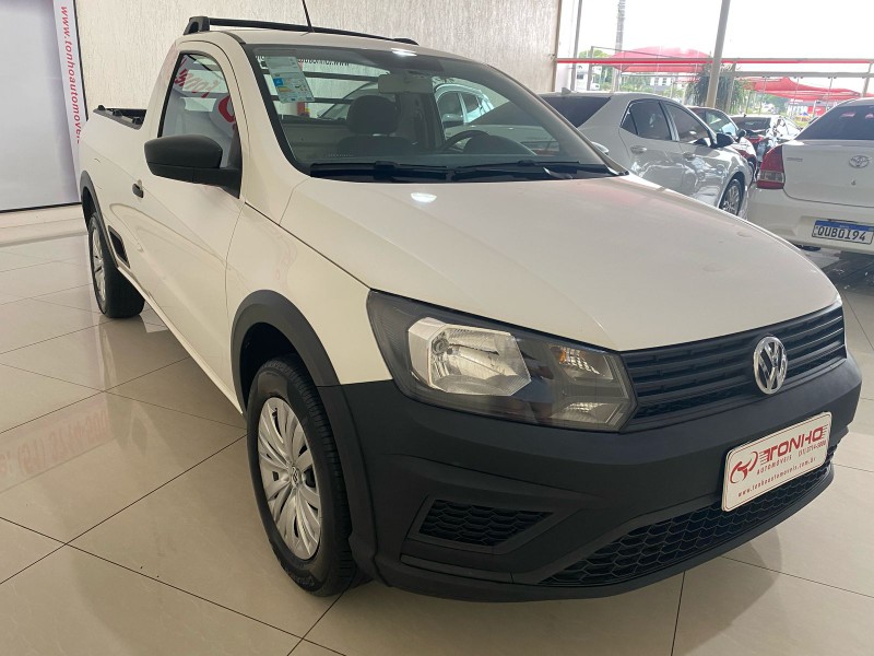 VOLKSWAGEN SAVEIRO 1.6 CS ROBUST 8V 2023/2023 TONHO AUTOMÓVEIS LAJEADO / Carros no Vale