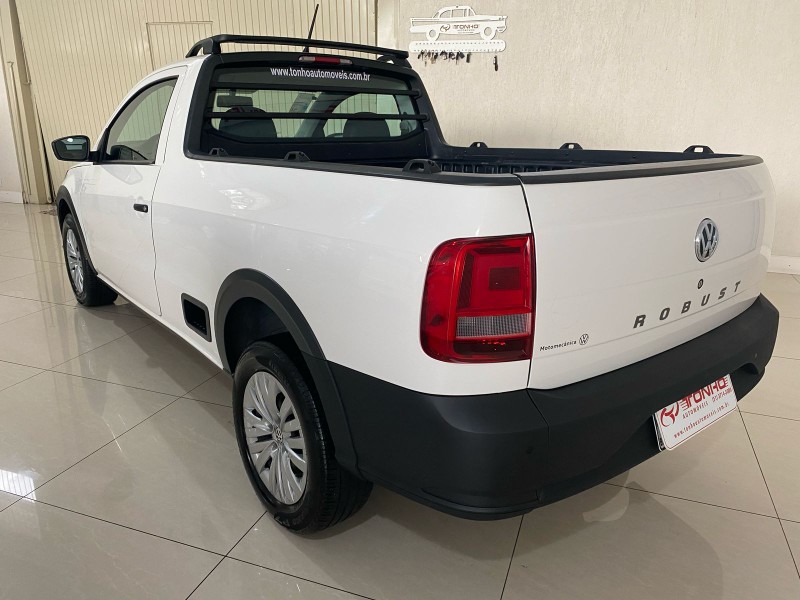 VOLKSWAGEN SAVEIRO 1.6 CS ROBUST 8V 2023/2023 TONHO AUTOMÓVEIS LAJEADO / Carros no Vale