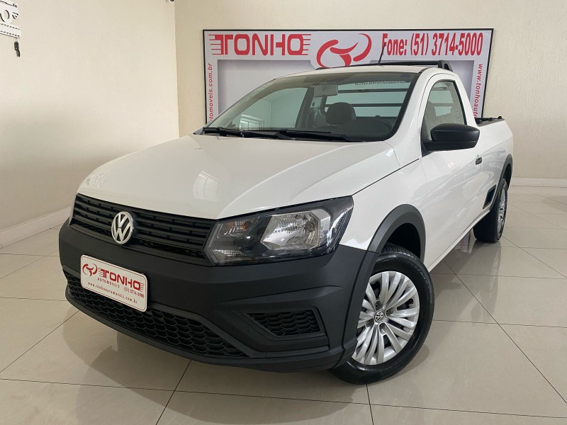 VOLKSWAGEN SAVEIRO 1.6 CS ROBUST 8V 2023/2023 TONHO AUTOMÓVEIS LAJEADO / Carros no Vale