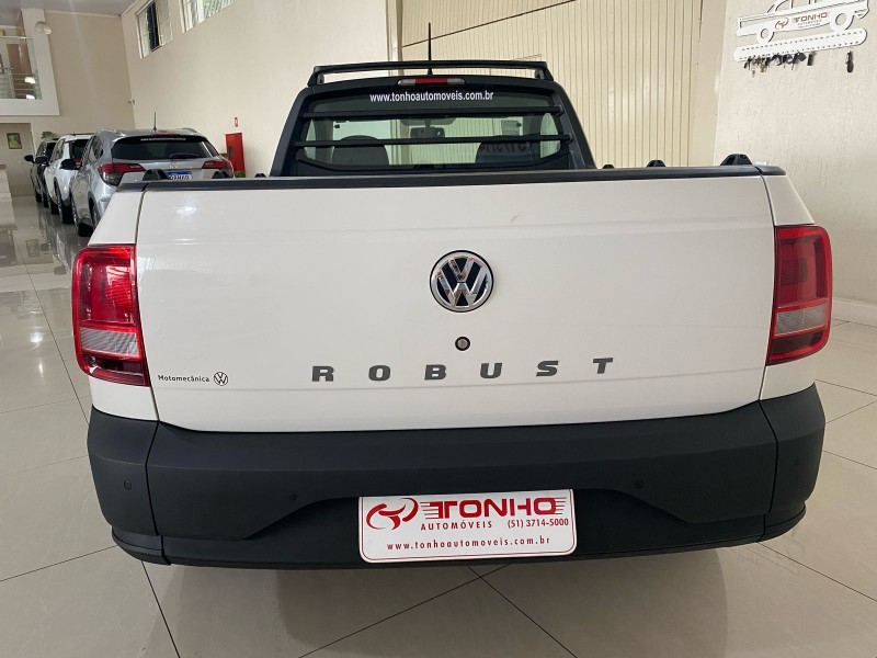 VOLKSWAGEN SAVEIRO 1.6 CS ROBUST 8V 2023/2023 TONHO AUTOMÓVEIS LAJEADO / Carros no Vale