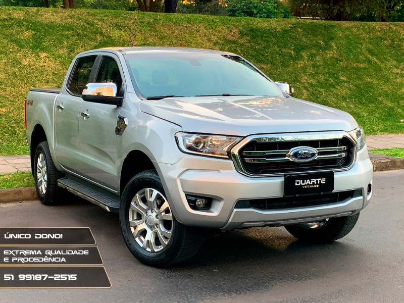 FORD RANGER XLT 3.2 20V 4X4 CD DIESEL AUT. 2019/2020 DUARTE VEÍCULOS PORTO ALEGRE / Carros no Vale