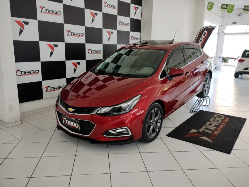 CHEVROLET CRUZE LTZ 1.4 16V TURBO FLEX 4P AUT. 2017/2017 TIAGO AUTOMÓVEIS VENÂNCIO AIRES / Carros no Vale